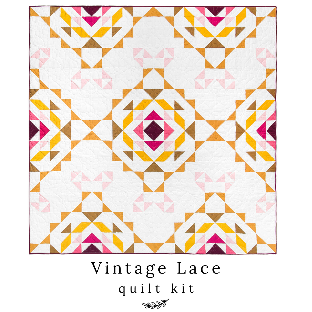 Vintage Lace Quilt Kit
