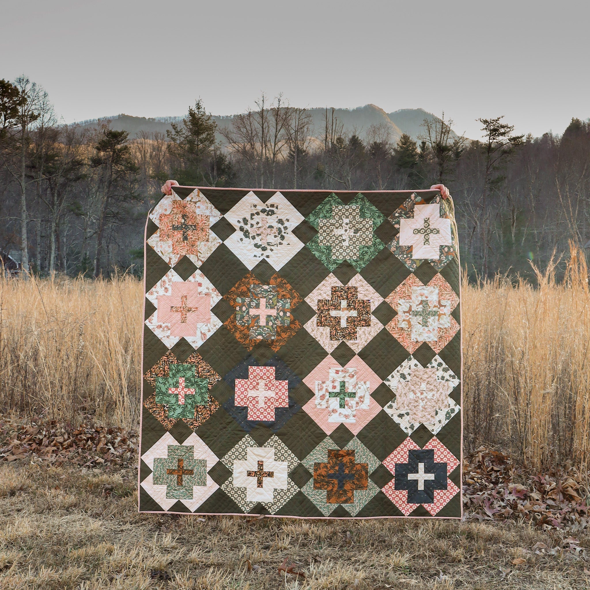 Botanist Nightingale Quilt Top kit