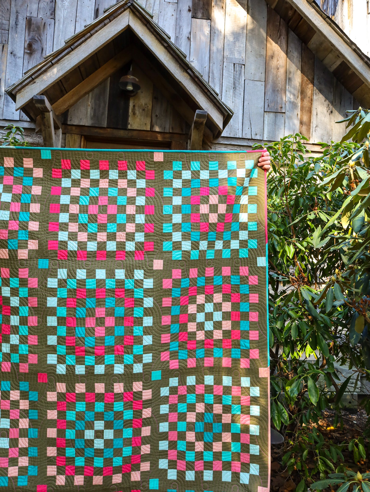 Granny Patch 1970s Quilt Kit - LARGE THROW